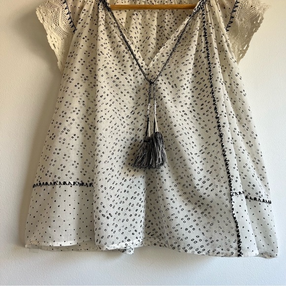 Ulla Johnson Rena Blouse in Cream - Picture 7 of 16